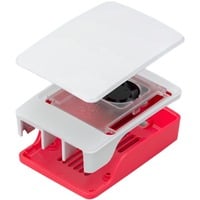 Raspberry Pi Foundation Plastikhus til Raspberry Pi 5, Boliger Rød