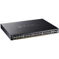 Zyxel XGS2220-54HP Administreret L3 Gigabit Ethernet (10/100/1000) Strøm over Ethernet (PoE), Switch Administreret, L3, Gigabit Ethernet (10/100/1000), Strøm over Ethernet (PoE), Stativ-montering