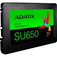 ADATA ASU650SS-512GT-R intern solid state drev 512 GB 2.5" Serial ATA III 3D NAND, Solid state-drev Sort, 512 GB, 2.5", 520 MB/s, 6 Gbit/sek.