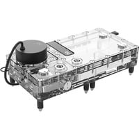 Alphacool Core Flat Reservoir 240 Højre, Ekspansion tank gennemsigtig