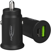 Ansmann In-Car-Charger CC230PD, Oplader Sort
