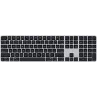 Apple Magic Keyboard med Touch ID og numerisk tastatur Sølv/Sort, Amerikansk layout