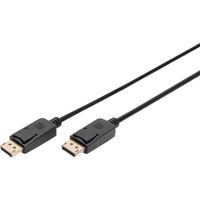 Digitus AK-340103-020-S, Kabel Sort