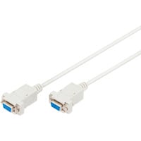 Digitus Null-Modem tilslutningskabel Beige