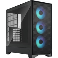 Fractal Design Pop 2 Air Black TG RGB, Towerkabinet Sort