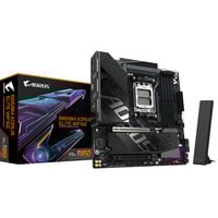 GIGABYTE B850M A ELT WF6E, Bundkort Sort