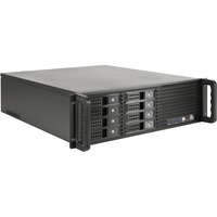 Inter-Tech IPC 3U-3508, Server boliger Sort