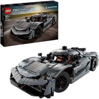 LEGO Technic Koenigsegg Jesko Absolut-hyperbil – grå, Bygge legetøj Byggesæt, 10 År, Plast, 801 stk, 990 g