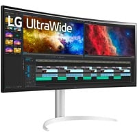 LG 38BQ85C-W computerskærm 95,2 cm (37.5") 3840 x 1600 pixel Quad HD+ Hvid, Gaming Skærm Sort/Hvid, 95,2 cm (37.5"), 3840 x 1600 pixel, Quad HD+, 5 ms, Hvid