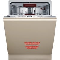 Neff S155ECX15E opvaskemaskine Fuldt indbygget 14 kuverter Fuldt indbygget, Fuld størrelse (60 cm), Rustfrit stål, Knapper, 1,75 m, 1,65 m