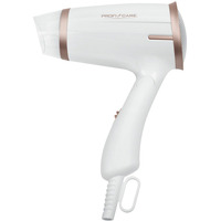 ProfiCare 330091, Hårtørrer Hvid/Champagne