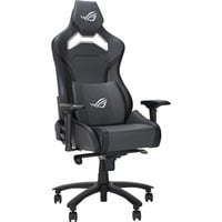 ASUS ROG CHARIOT X CORE Universal gamingstol Polstret sæde Sort, Grå, Spil pladser grå/Sort, Universal gamingstol, 136 kg, Polstret sæde, Polstret vatteret ryglæn, 160 cm, 190 cm