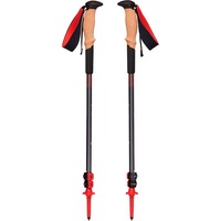 Black Diamond Vandrestave Pursuit Shock S/M, Fitnessredskab grå/Rød