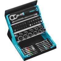 Hazet SmartCase bitsæt 2200SC-2, 50 dele, Bit sæt Sort/Blå