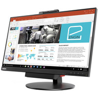 Lenovo ThinkCentre TIO24 Gen3 Renoveret, LED-skærm Sort