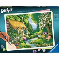 Ravensburger CreArt - Landhus ved floden, Maling 