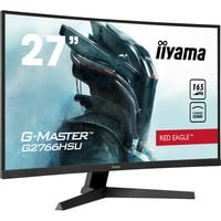 iiyama G-MASTER G2766HSU-B1 computerskærm 68,6 cm (27") 1920 x 1080 pixel Fuld HD LED Sort, Gaming Skærm Sort, 68,6 cm (27"), 1920 x 1080 pixel, Fuld HD, LED, 1 ms, Sort