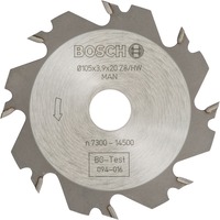 Bosch 3 608 641 008 rundsavklinge, Fræser 5,1 cm, 1,6 cm