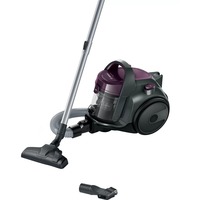 Bosch BGC05AAA1 støvsuger 1,5 L Beholder vakuum Dry 700 W Poseløs, Gulv støvsuger Violet/grå, 700 W, Beholder vakuum, Dry, Poseløs, 1,5 L, HEPA