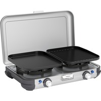 Campingaz 2176805 Camping Kitchen 2 Grill & Go CV, Gaskomfur gaskoger grå/Sort