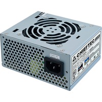 Chieftec SFX-250VS enhed til strømforsyning 250 W 20+4 pin ATX Sølv, PC strømforsyning grå, 250 W, 230 V, 50 Hz, 3 A, Aktiv, 80 W