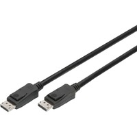 Digitus DisplayPort tilslutningskabel, UHD 8K Sort