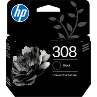 HP Blæk sort 308 