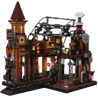 Lumibricks Steampunk-station, Bygge legetøj 