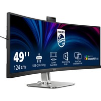 Philips 49B2U6900CH, LED-skærm mørk grå/Sølv