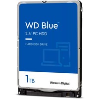 WD Blue 2.5" 1000 GB Serial ATA III, Harddisk 2.5", 1000 GB, 5400 rpm