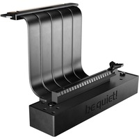 be quiet! RISER CABLE Universel Grafikkortholder, Forlængerledning Sort, Universel, Grafikkortholder, Sort, 1 stk, 20 cm, 1 stk