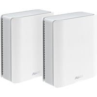 ASUS ZenWiFi BT8 (2-pack) Tri-band (2,4 GHz/5 GHz/6 GHz) Wi-Fi 7 (802.11be) Hvid 3 Intern, Router Hvid, Hvid, Intern, Mesh-system, Strøm, 548 m², Tri-band (2,4 GHz/5 GHz/6 GHz)