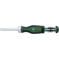 Bosch Bits-ratchetskruetrækker med bitsæt, 13 dele, Bit sæt Grøn/Sort