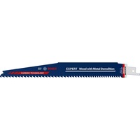 Bosch Expert 2608900398 Klinge til stiksav High Carbon Steel (HCS) 1 stk, Savklinge Klinge til stiksav, Hårdt træ, Plast, Træ, Træ med søm, High Carbon Steel (HCS), Blå, 17,5 cm, 5 - 7