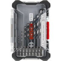 Bosch PRO Metal HSS-G Impact spiralbor-sæt, 8 dele, Drill bit sæt 