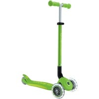 GLOBBER Primo Foldable Plus Lights, Scooter Grøn/Lime