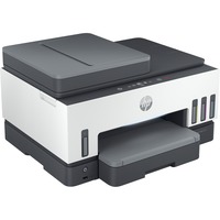 HP Smart Tank 7605 Trådløst All-in-One Farve Printer, Tosidet print; Kopimaskine, scanner, Multifunktionsprinter grå/Hvid, Tosidet print; Kopimaskine, scanner, Termisk inkjet, Farveudskrivning, 4800 x 1200 dpi, A4, Direkte udskrivning, Grå