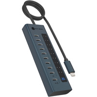 ICY BOX 61171, USB hub antracit