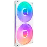 NZXT F240 RGB CORE, Sag fan Hvid