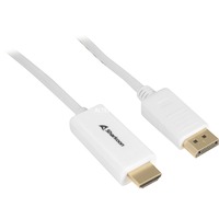 Sharkoon Adapterkabel Displayport 1.2 > HDMI 4K Hvid