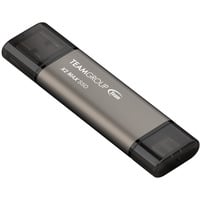 Team Group X2 MAX 2 TB, USB-stik Titanium/Sort