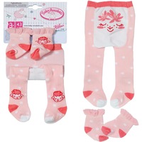 ZAPF Creation Baby Annabell Tights & Socks, Dukke tilbehør Baby Annabell Tights & Socks, Strømpebukser til dukker, 3 År