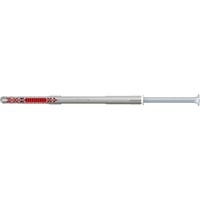fischer Langskaftplug DuoXpand 10x160 T, Dyvel Lys grå/Rød
