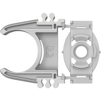 Bosch PRO EPC-20 rørclips, 100 stk., Klemme Lys grå