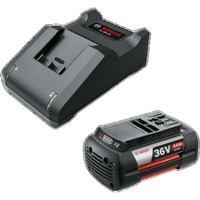 Bosch Startpakke 36V (GBA 36V 4.0Ah + AL 36V-20), Sæt Sort