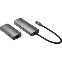 Digitus 4K video extender USB-C > HDMI, 30 meter, HDMI-udvidelse forlænger Sort