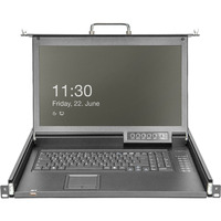 Digitus DS-72220-7GE, KVM-switchen Sort