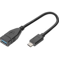 Digitus USB Type-C adapter Sort