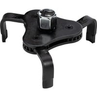 GEDORE rød oliefilternøgle 1/2", 3-armet, Topnøgle Sort