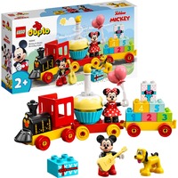 LEGO DUPLO Disney ǀ Mickey & Minnies fødselsdagstog, Bygge legetøj Byggesæt, 2 År, Plast, 22 stk, 424 g